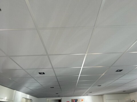 Wit standaard plafond
